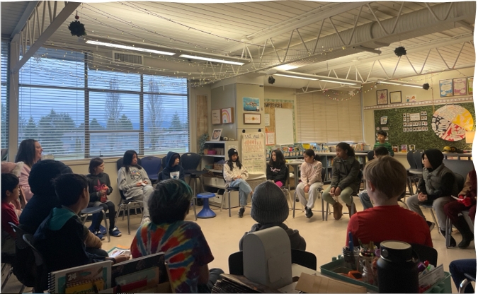 A group of people in a classroom

Description automatically generated