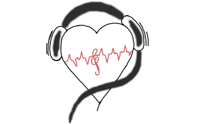 A heart with headphones and a note
AI-generated content may be incorrect.